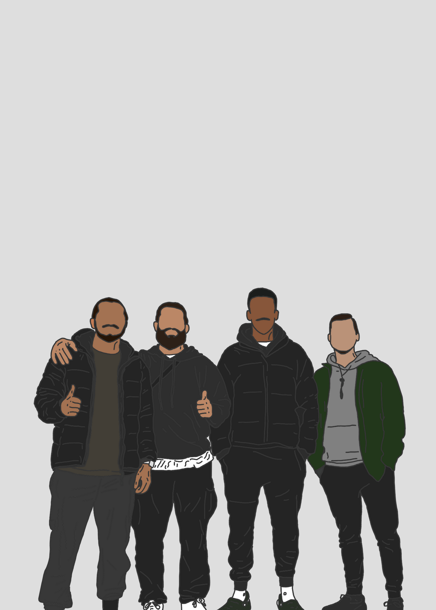 Custom Outline Portraits