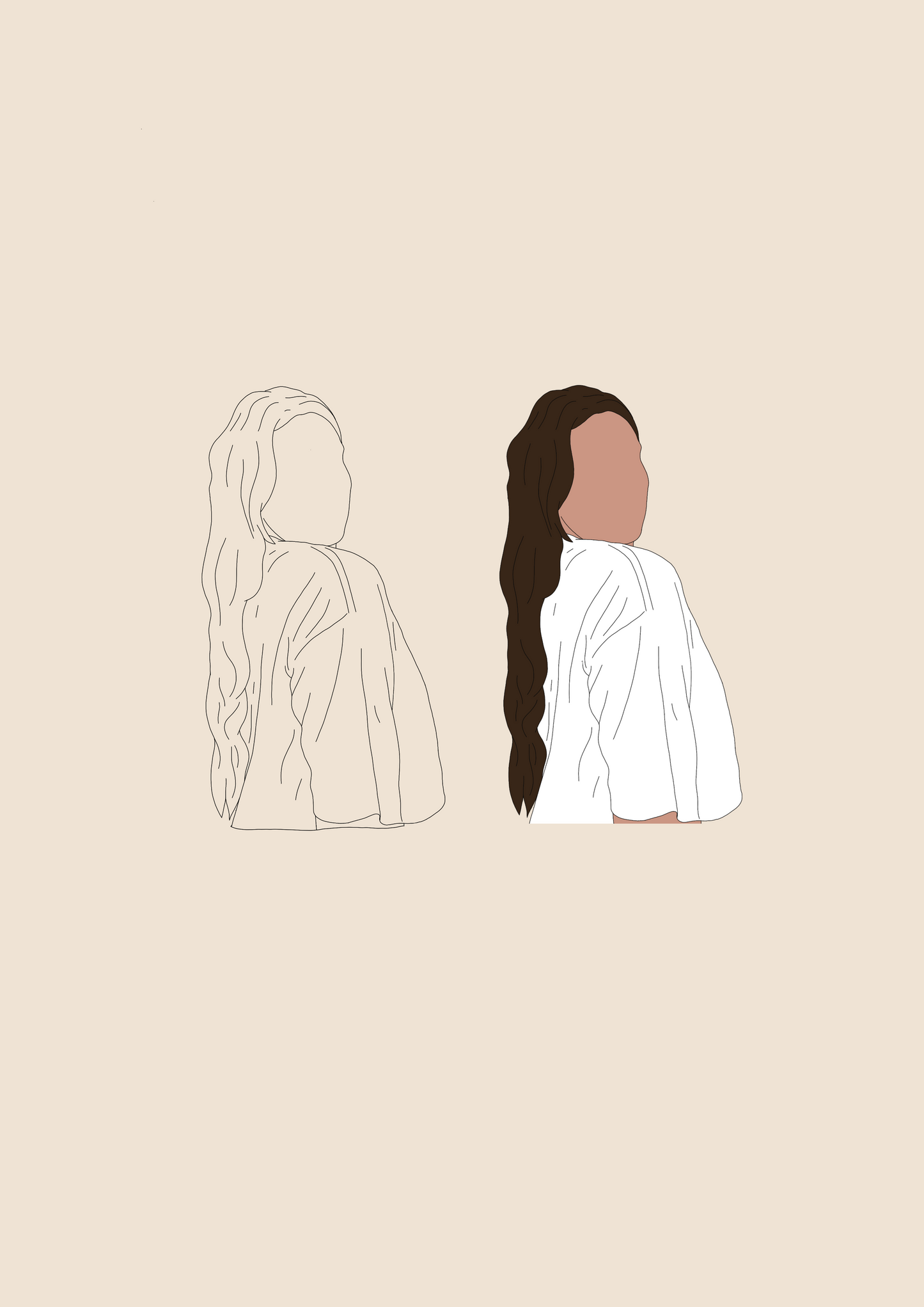 Custom Outline Portraits